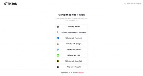 Cách đăng ký tài khoản Tiktok Shop
