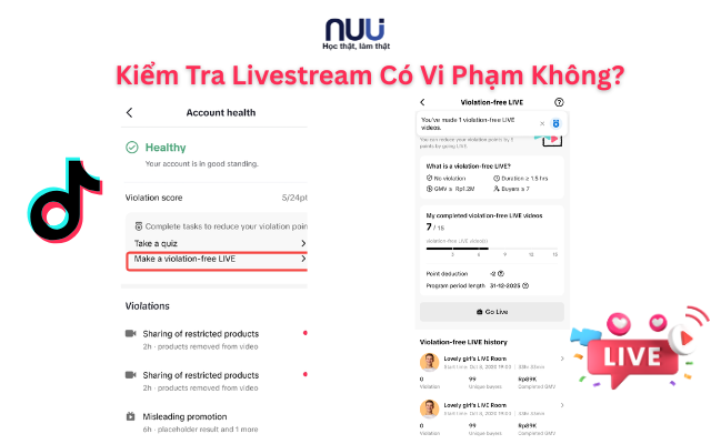 Kiểm Tra Livestream Có Vi Phạm Không? 