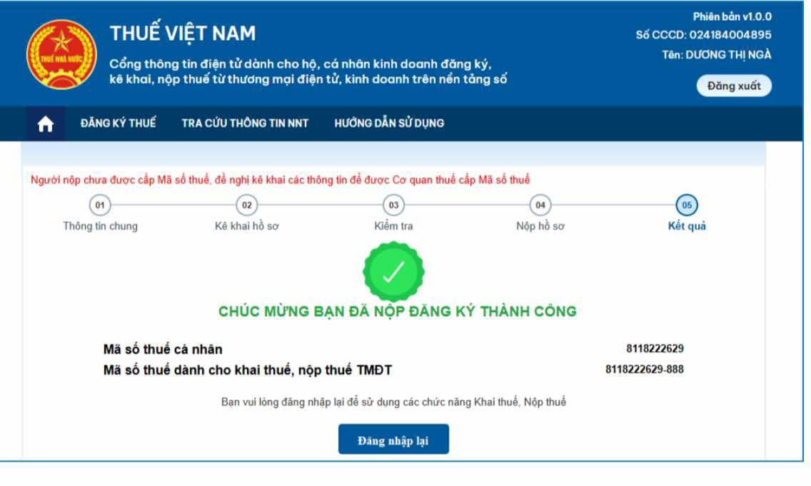 Đăng ký thuế bán hàng online đuôi -888
