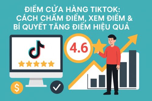 điểm cửa hàng Tiktok